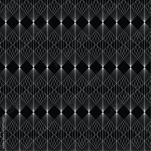 Vector Linear flat abstract pattern background