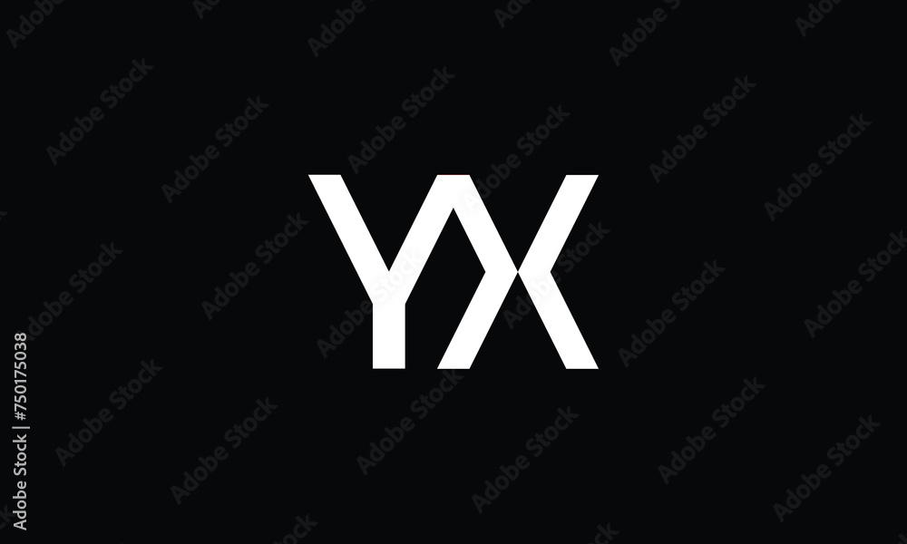 YX, XY, Y, X, Abstract Letters Logo Monogram YX, XY, Y, X, Abstract Letters Logo Monogram