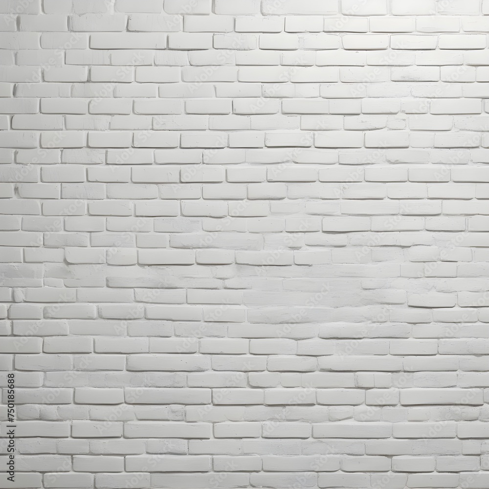 White brick wall. Background with white brick texture. Image AI. White brick wall. Background with white brick texture. Image AI.