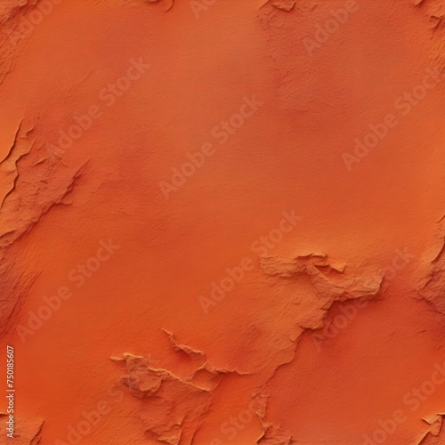 Orange wall. Background with orange cement texture. Damaged wall. Image AI.
