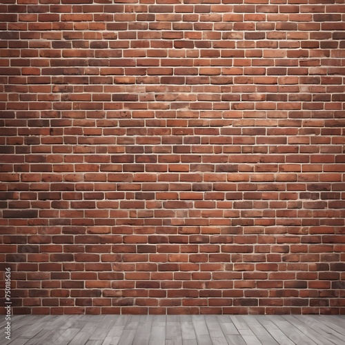 Brick wall. Background with brick texture. Image AI.