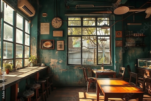 interior of a old vintage bar © Roland