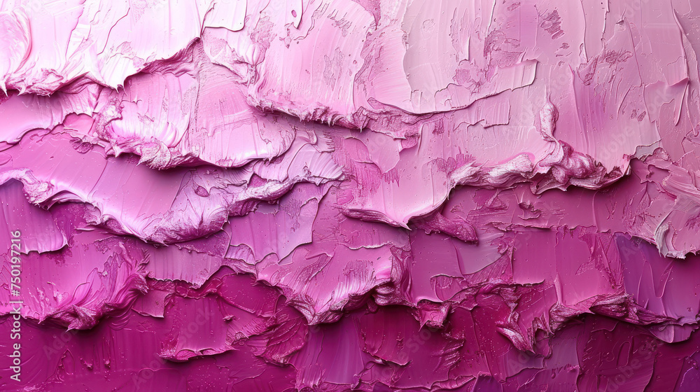a close up view of a pink and purple paint on a wall with white and pink streaks a close up view of a pink and purple paint on a wall with white and pink streaks
