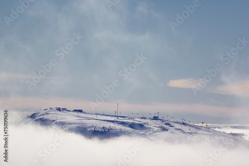 Top of the Ski Slopes on Idre Fjell © a40757se