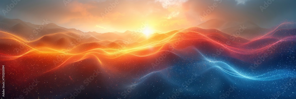 Abstract Lines Wave Colors Gradient Patter, Background Images , Hd Wallpapers