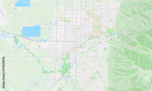 Logan Utah Map, Detailed Map of Logan Utah