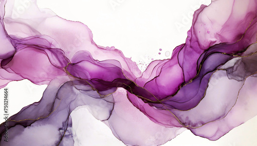 Fioletowe tło abstrakcja © Iwona