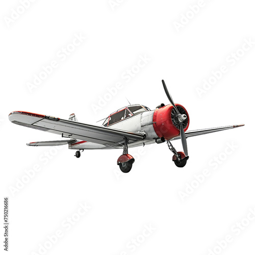 Magnificent Airplane Model Kit isolated on white background