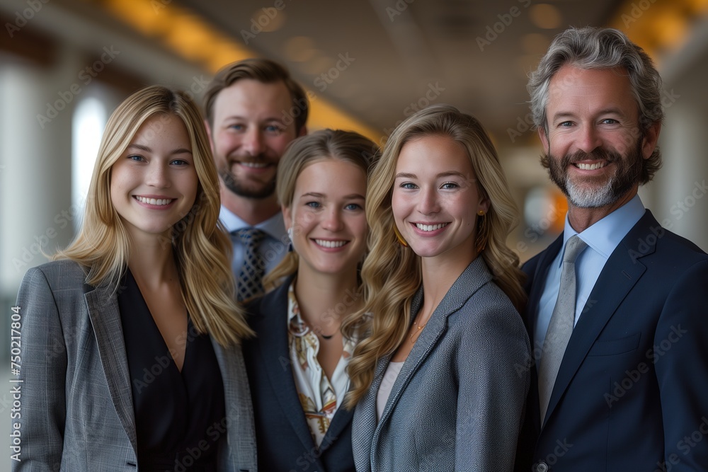 Group of People Standing Together Group of People Standing Together