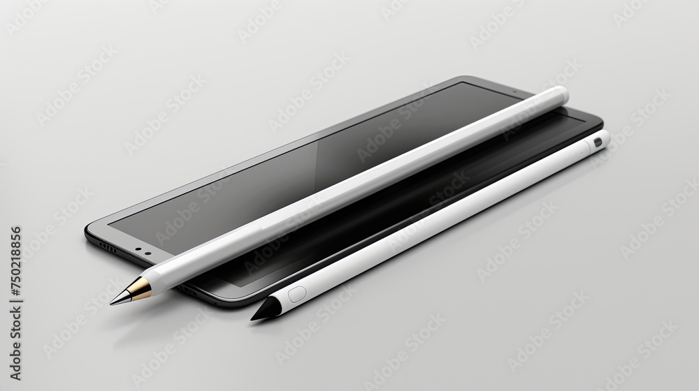 sleek 3D stylus offers precise digital drawing. sleek 3D stylus offers precise digital drawing.
