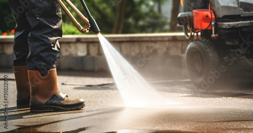 cleaning Driveway, Clean Dirty Powerful, road washing, pressure washer, cleaning street, washing stone garden