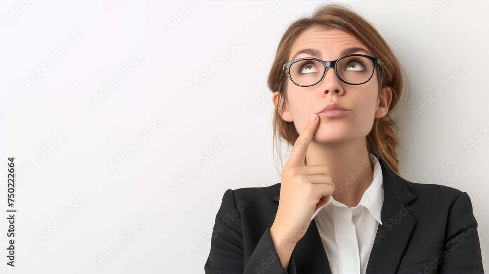 woman thinking woman thinking
