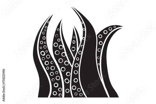 Tentacles, Octopus, Octopus Tentacles, Octopus, Tentacles Clipart, Kraken, Cthulhu, Sea Monster, Tentacle, Cut File, Plotter, Silhouette,