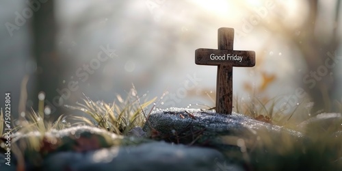 Good Friday, Jesus Christ on the crucifixion, a poignant symbol of sacrifice, redemption, and the profound Christian narrative.