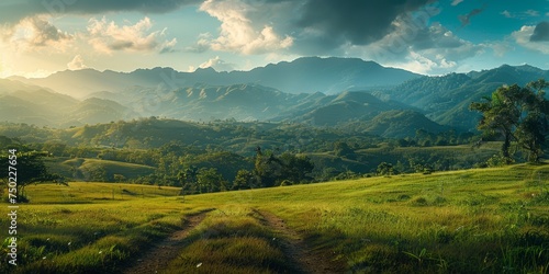 Landscape of Dominican Republic
