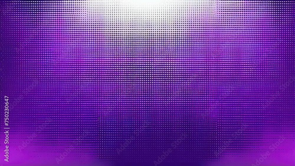 Halftone radial texture. Comic style grain background. Pop art purple textured frame. Grunge speckle effect. Dotted particles print wallpaper. Purple pixelated gradient backdrop Halftone radial texture. Comic style grain background. Pop art purple textured frame. Grunge speckle effect. Dotted particles print wallpaper. Purple pixelated gradient backdrop