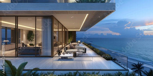 Luxury Villa in Miami Beach © toomi123