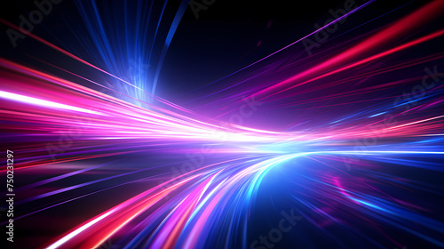 Neon speed abstract background, digital abstract background