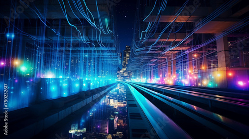 The Futuristic Underworld of Digital Connectivity © our_future