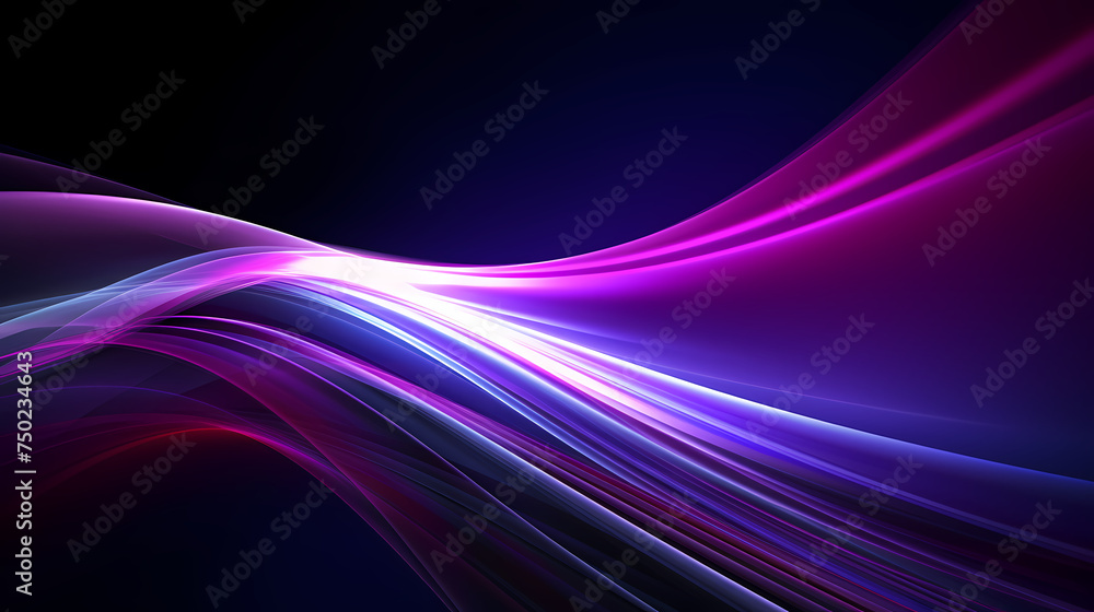 Looping 3D animation, abstract neon background Looping 3D animation, abstract neon background