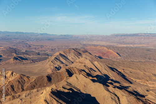 Desert landscape near Hoover Dam and Las Vegas, Nevada, USA