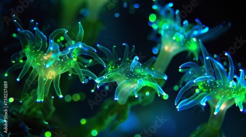 Beneath the waves a magical glow erupted from creatures never before seen by human eyes leading us on a journey through the alien and ethereal realm of deepsea bioluminescence.