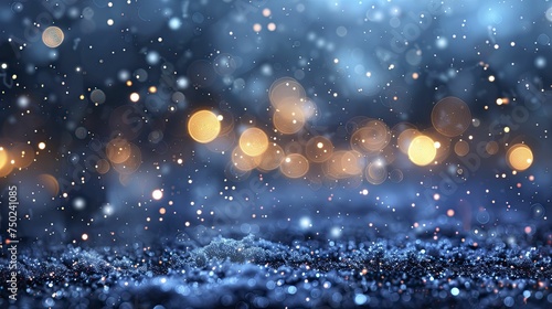 Winter night sparkles with snowflakes, inspiring holiday beauty and fashion items for the season.