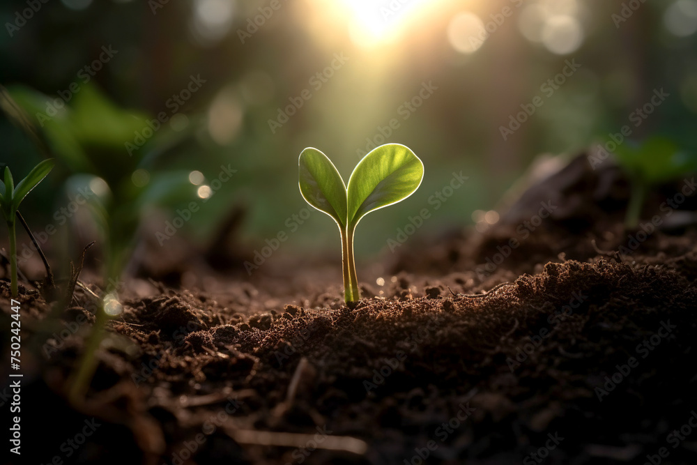 Fototapeta premium Green plant