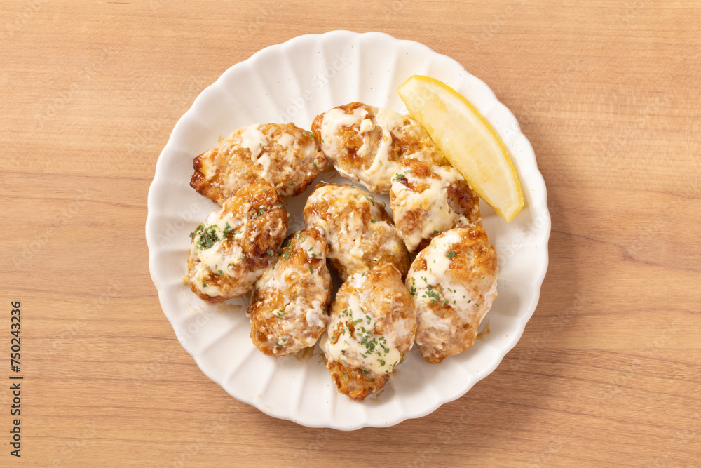 鶏つくねのチーズ焼き 鶏つくねのチーズ焼き