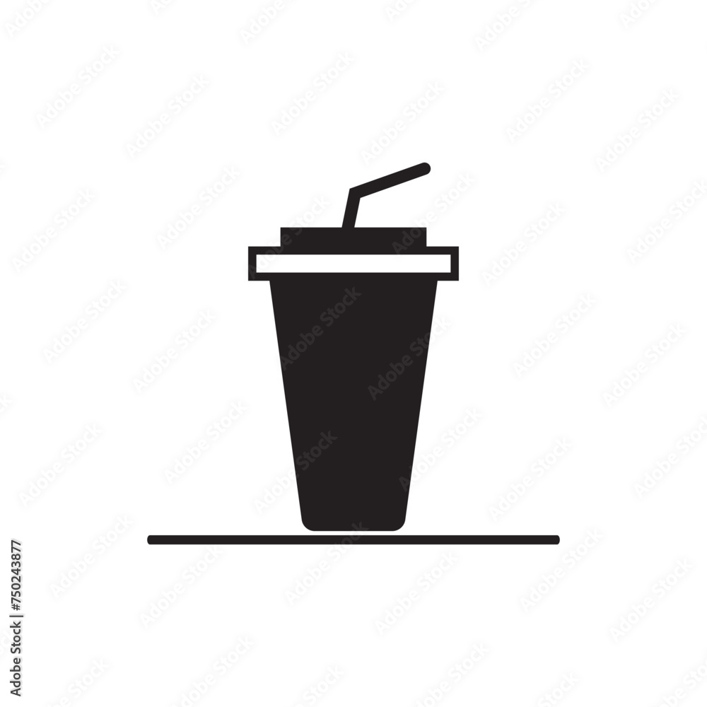Fototapeta premium drink icon