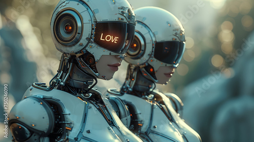 Robots and Ai dealing with love
