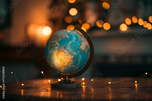 Small Globe on Table