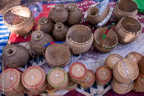 THAILAND UBON RATCHATHANI KHONG CHIAM LAO MARKET photo