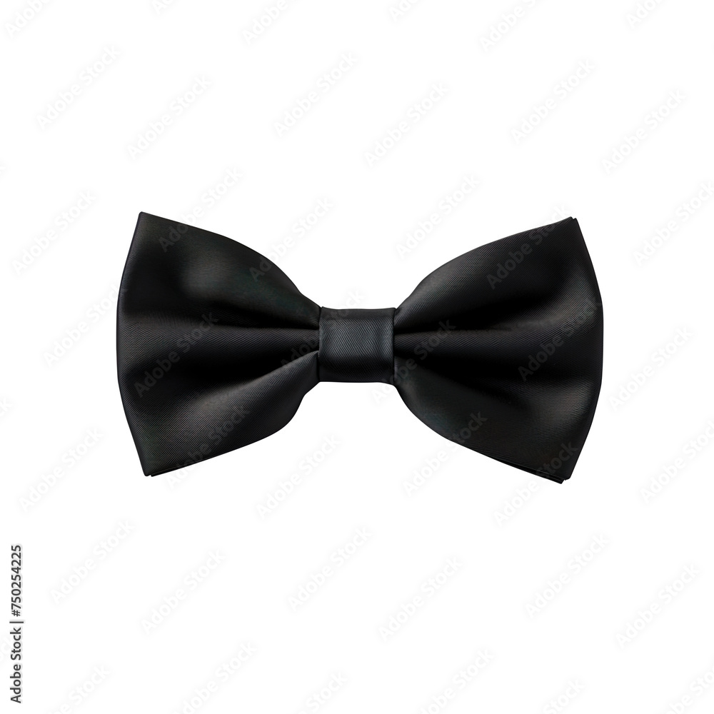 black bow tie isolated on transparent background, clipping path, png, black bow tie isolated on transparent background, clipping path, png,