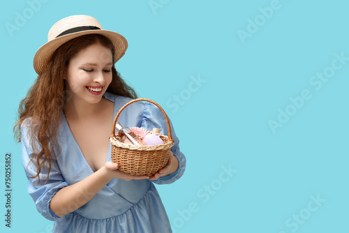 Beautiful young happy woman...