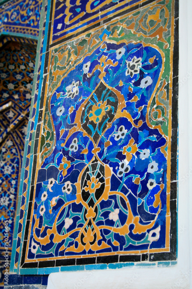 Detail of Mihrab at Kalyan Mosque, Bukhara Detail of Mihrab at Kalyan Mosque, Bukhara