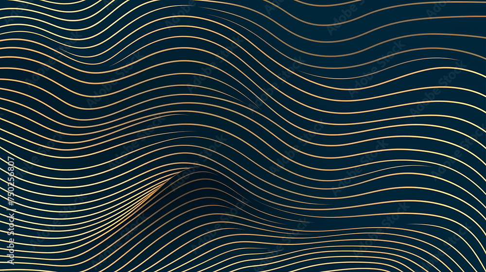 Vector art deco wavy luxury pattern, wavy lines japanese style background Vector art deco wavy luxury pattern, wavy lines japanese style background