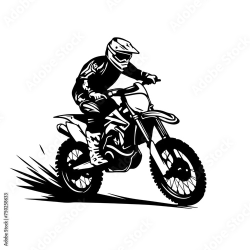 Dirt Bike Racing Logo Design
