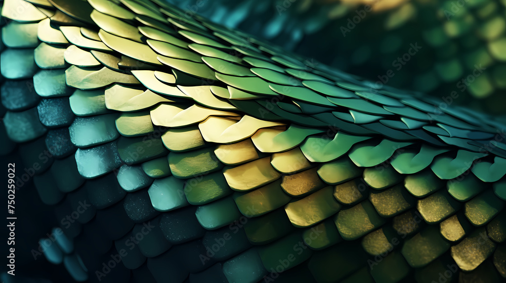 Obraz premium Background abstract, scales texture