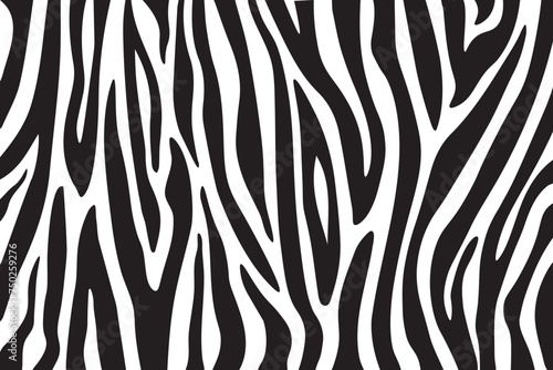 This image features a bold black and white zebra stripe pattern that creates an abstract and visually striking effect.