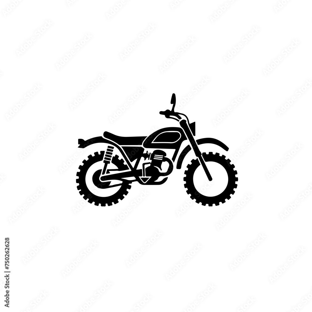 Off Road Motorcycle Logo Design