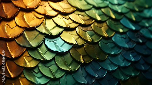 Iridescent scales texture