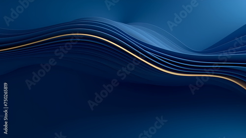 Japanese style wavy lines background, organic dynamic pattern texture print wall art