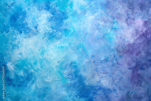 Blue and purple fantastic background material, Generative AI