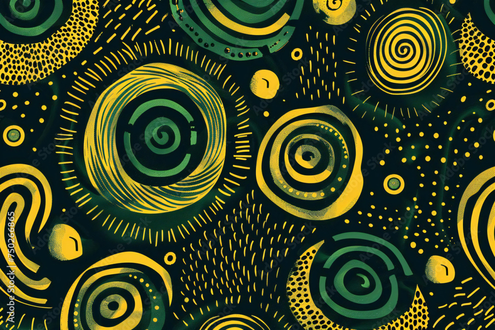 fashionable african pattern background background, Generative AI fashionable african pattern background background, Generative AI