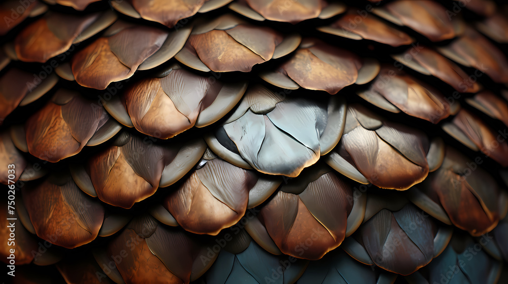 Iridescent scales texture Iridescent scales texture