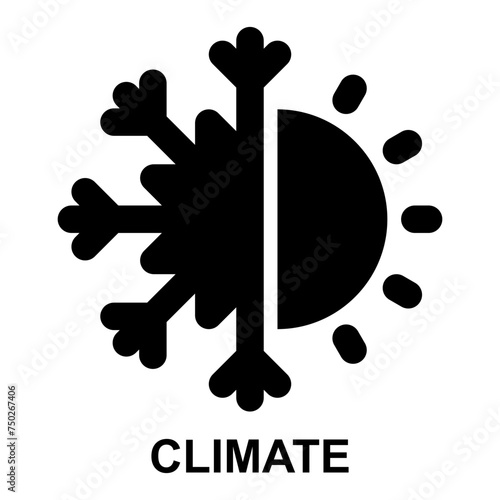 climate, clime, weather, season, climate change, meteorology expanded solid glyph icon for web mobile app presentation printing