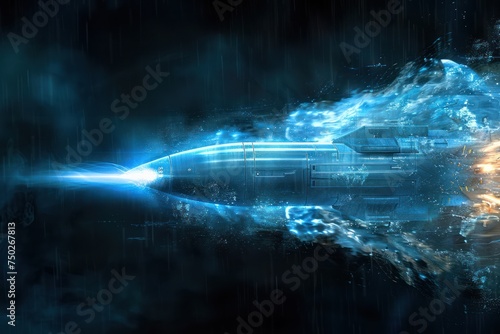 Wallpaper Mural imaginative pictures Bullets traveling at the speed of light Torontodigital.ca