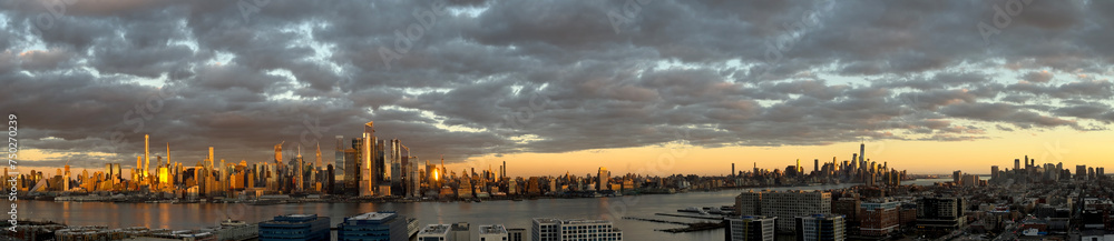 Panoramic view of new York City