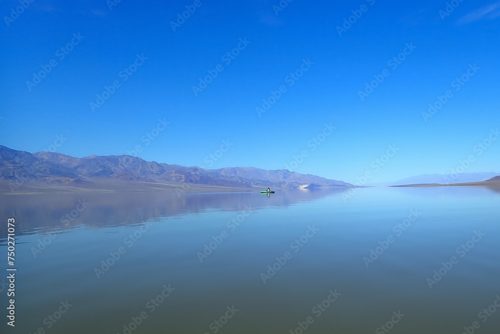 Lake Manly, Death Valley National Park, California Lake Manly, Death Valley National Park, California